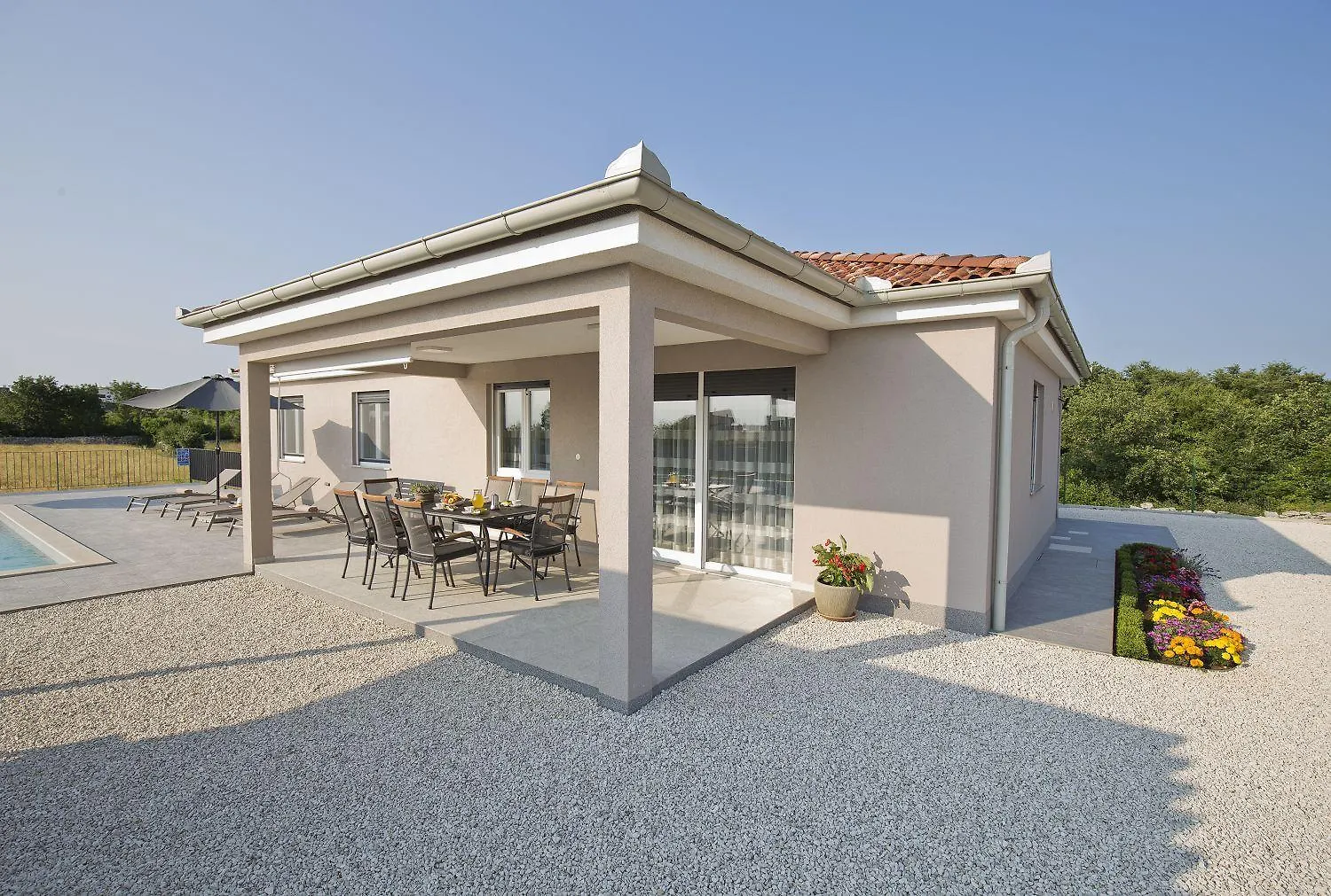 Neue Villa Bei Rovinj Mit Privatem Pool, Wlan, Klima Burici 0*,